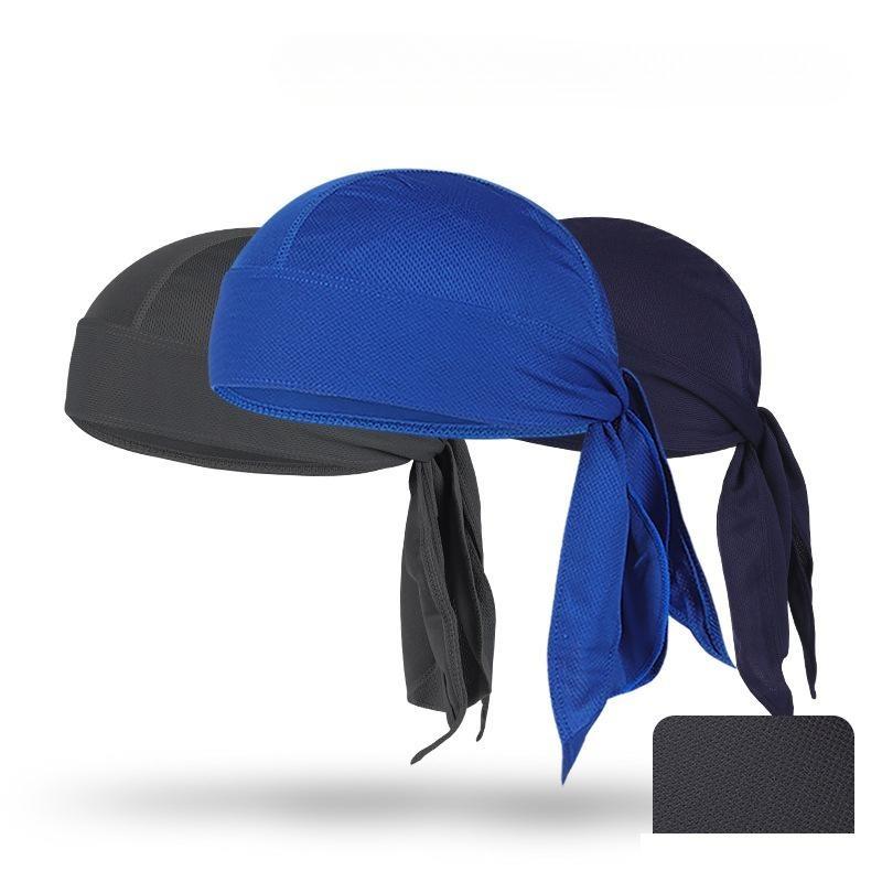 Spring Summer Cycling Pirate Hat Breathable Headscarf Sun Protection Outdoor Running Men Women Quick-Dry Hiking Travel Bandana
