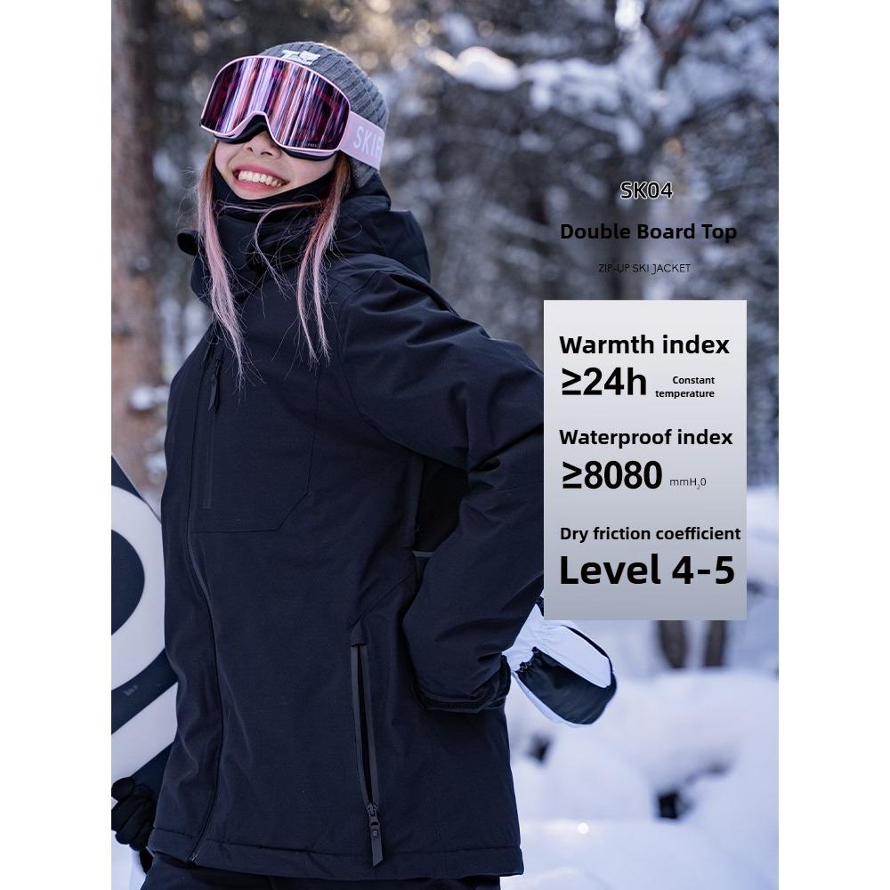 Burton-style 3L Unisex Alpine Ski & Snowboard Suit Set Windproof Waterproof Insulated Jacket & Pants for Men Women Adults Single Double Board Sports