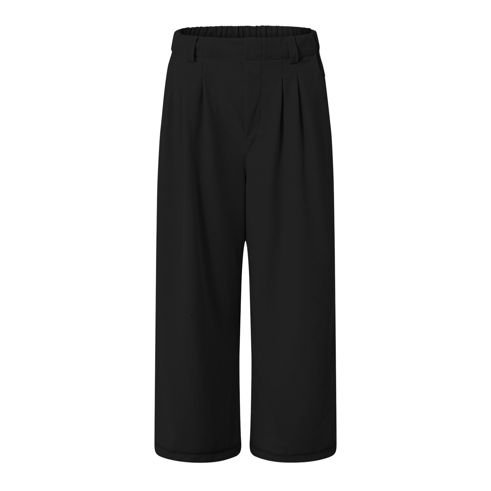 Casual Sports Drape High Waist Wide Legs Versatile Casual Loose Trousers