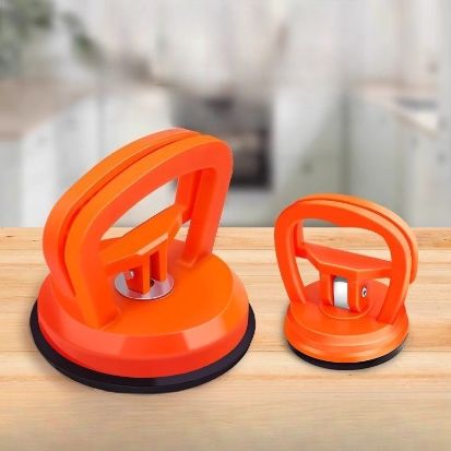 2PCS Suction Cup Dent Puller Kit – Car Dent Puller, Dent Removal Tool & Handle Lifter for Vehicle Body, Screens, Tiles, and Object Moving