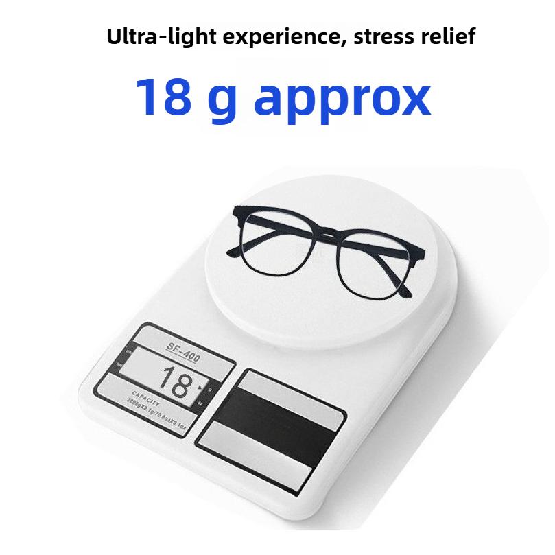 New Ultra-light Large Frame Anti-blue Light Glasses Frame Fashionable and Versatile Retro Men and Women of The Same Style, Full Frame and Thin