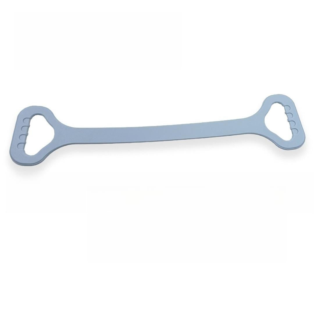 Silicone 8-character pull device Open back fitness women's pull belt Elastic belt Exerciser home open shoulder beautiful back yoga