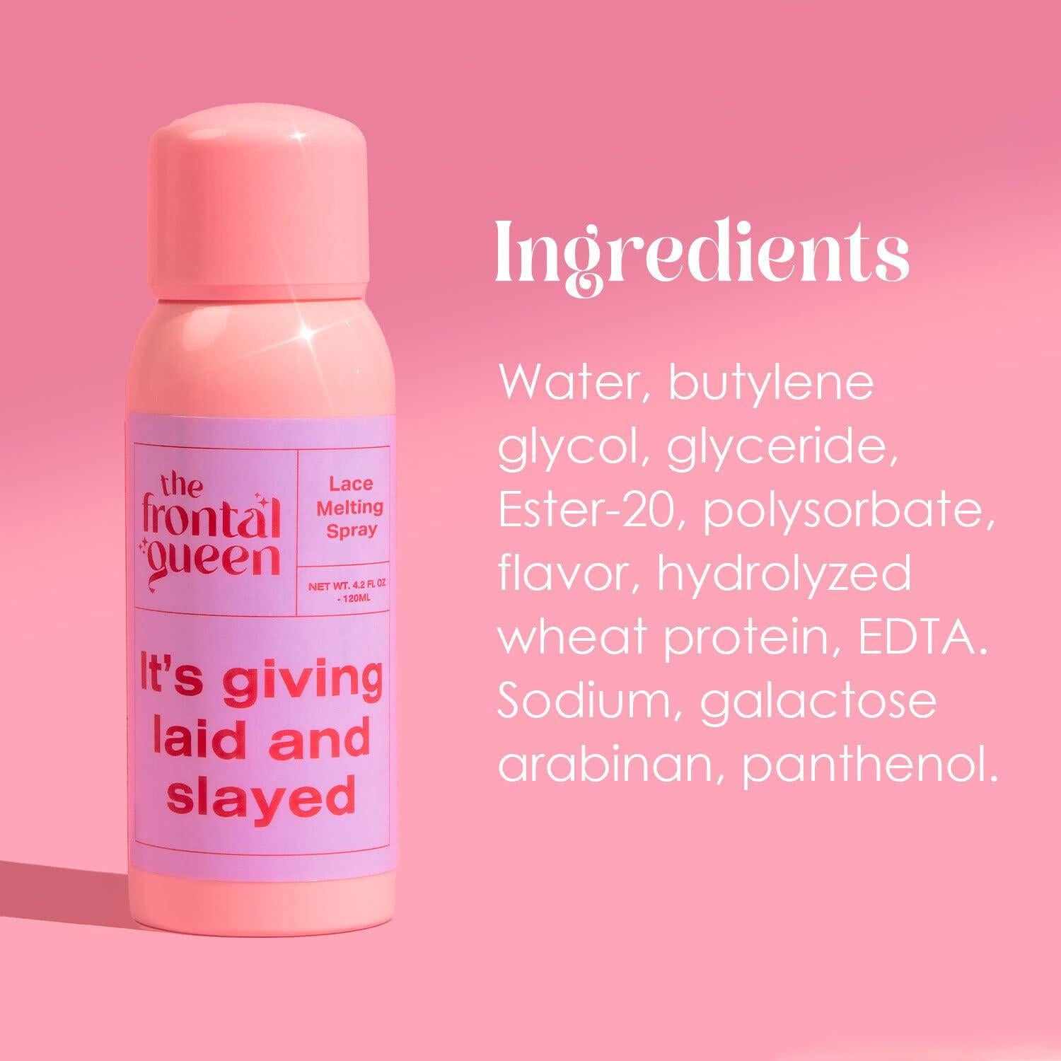 New Wig Bonding Spray, Wig Lace Setting Invisible Spray