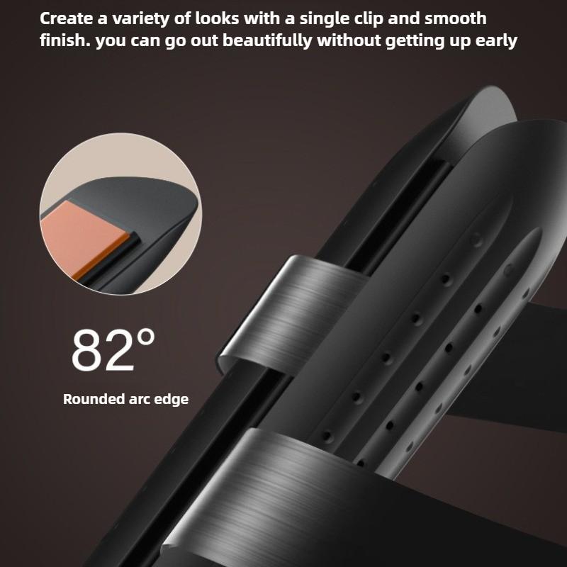 Hot Sale 2-in-1 Cold Air Hair Straightener Extended Heating Aluminum Plate Hair Straightener Splint Hair Curler