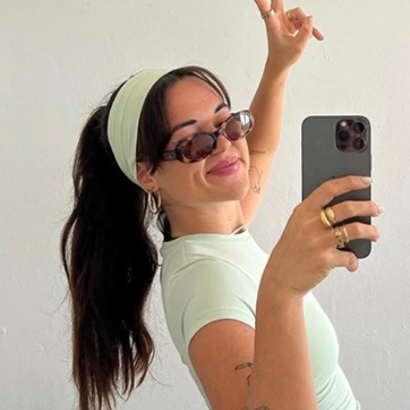 6-Piece set Bohemian wide headband, sweat-absorbing yoga headscarf