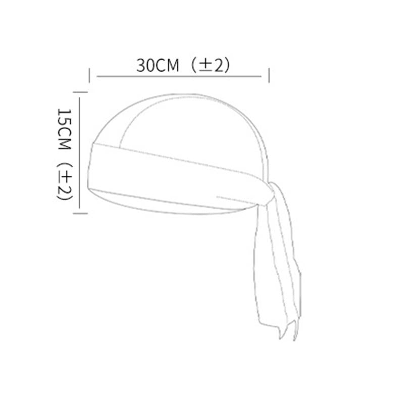 Spring Summer Cycling Pirate Hat Breathable Headscarf Sun Protection Outdoor Running Men Women Quick-Dry Hiking Travel Bandana