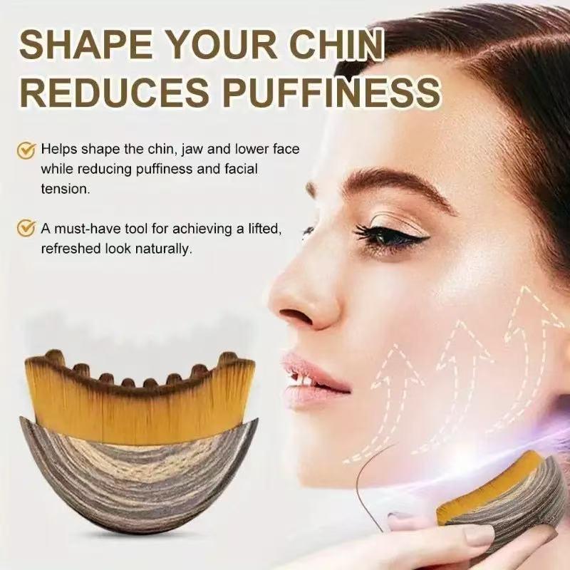 Lymphatic Contour Face Brush Massage Eye Neck Brush Lymphatic Contour Face